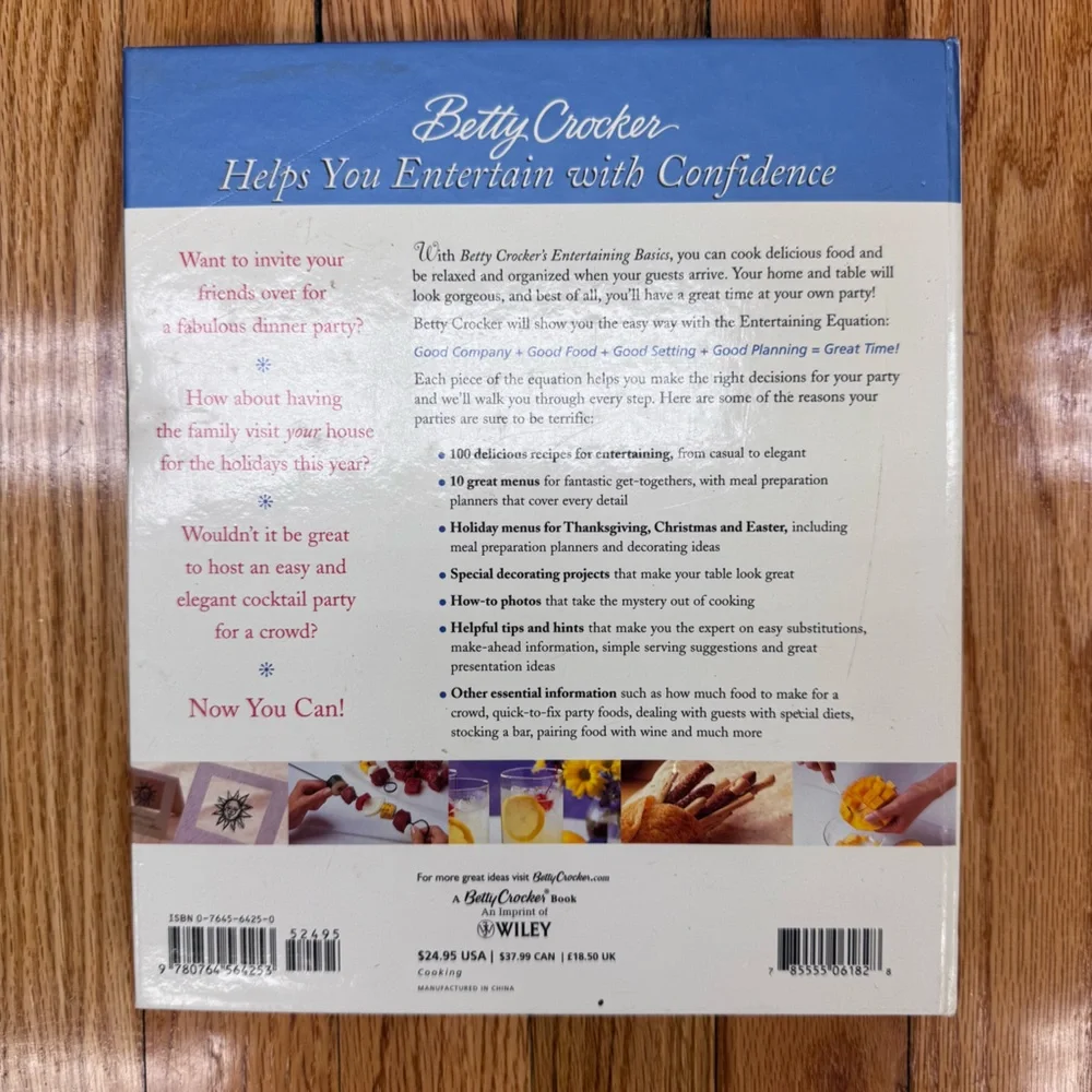 Betty Crocker’s Entertaining Basics Guide and Cookbook